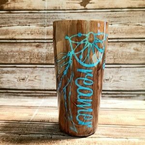 Wood grain 20oz tumbler